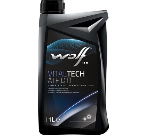 Трансмиссионное масло WOLF VITALTECH ATF DIII 1L